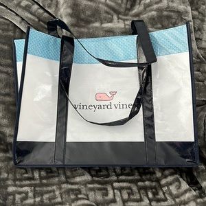 Vineyard vines shopping reusable shopping bag